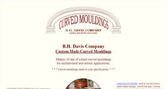 Desktop Screenshot of curvedmouldings.com